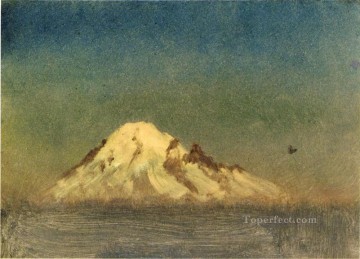 Montaña cubierta de nieve Albert Bierstadt Pinturas al óleo
